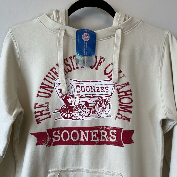 New Agenda The University of Oklahoma Sooners Hoodie Sweatshirt Size Medium NWTs - Picture 5 of 9